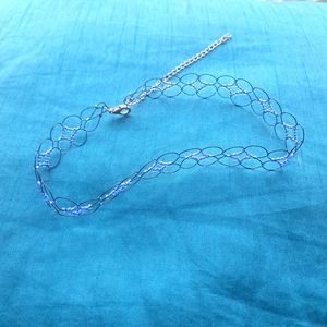 Vintage Handmade Beaded Festival Hippie Boho Choker necklace plus size
